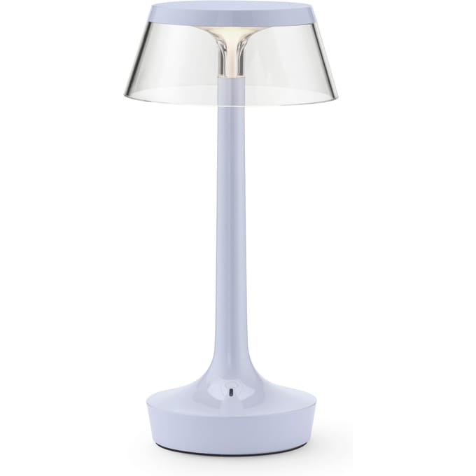 Flos Bon Jour Unplugged oplaadbare lamp Colour Tune - faded blue