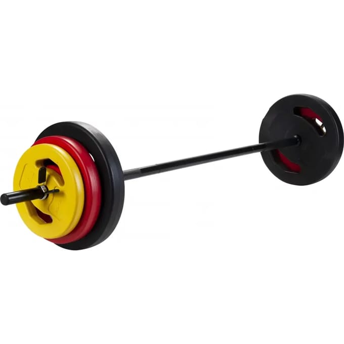 Halterset - Barbell 130 cm - Inclusief 20 kg gewichten