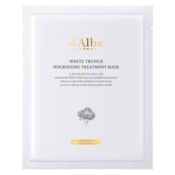 d Alba Witte Truffel Voedend Behandelingsmasker 1 Vel 3 Vel 3 Sheets