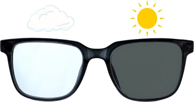 Leesbril Vista Bonita Cubo Photochromic-Midnight Blue-+1.00