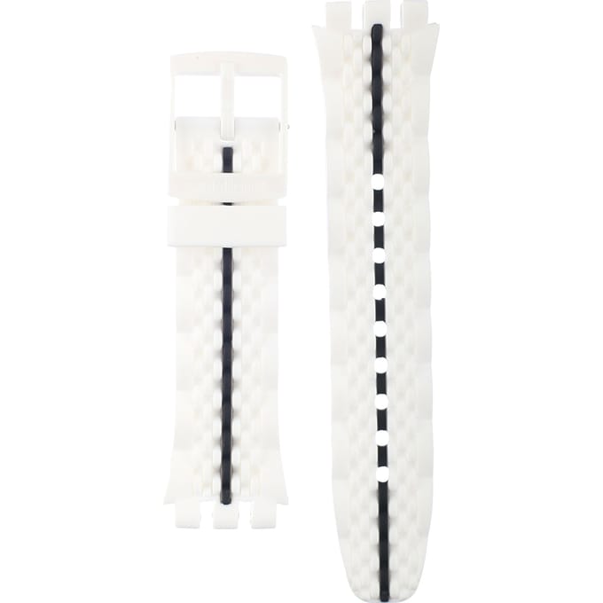 Swatch Plastic - New Chrono - SUS ASUSW407 SUSW407 Piste Noire band