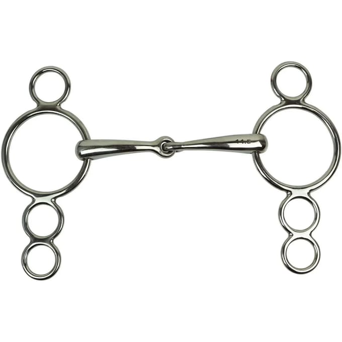 Mors voor paard met 4 ringen York