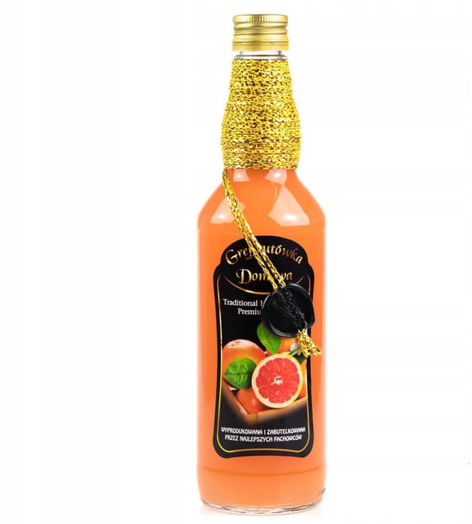 Decoratieve Monopol Fles 500ml - Grapefruit