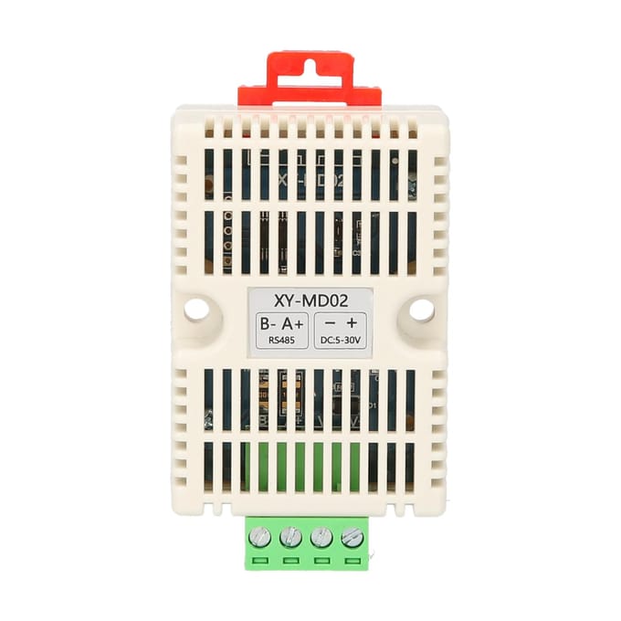 RS485 temperatuur-vochtigheidszender RS485 Modbus-TRU temperatuursensor temperatuur-vochtigheid XY-MD02 wit