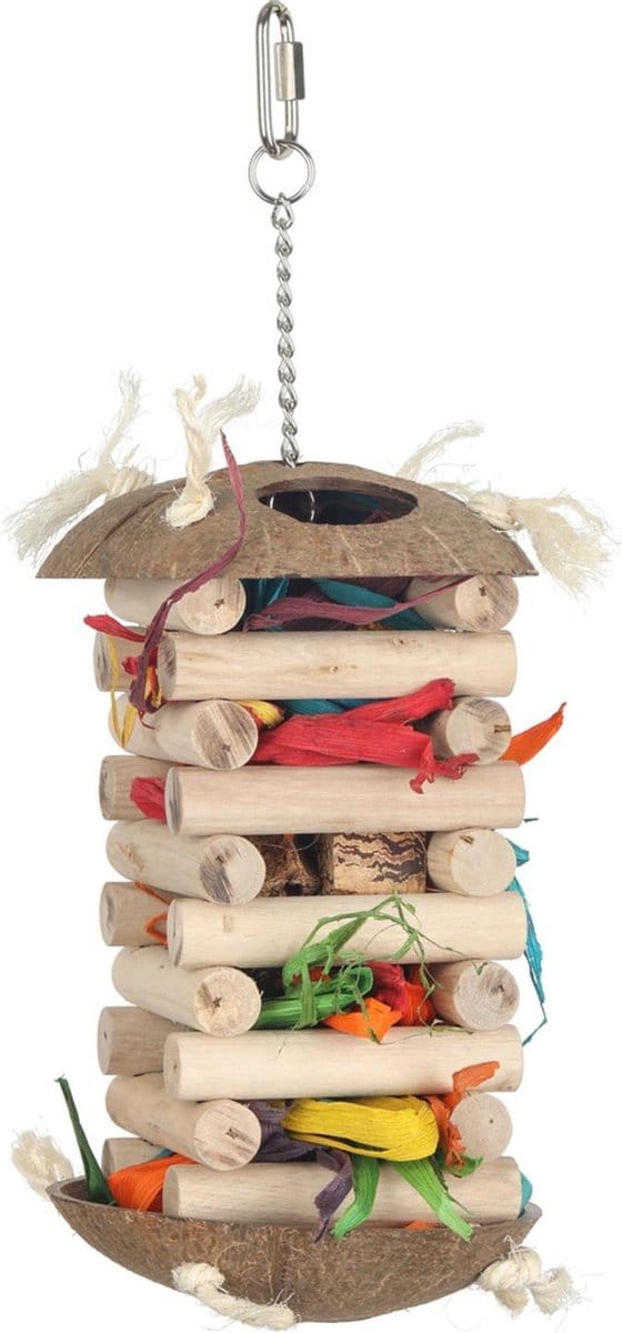 Homestyle Vogelspeelgoed Stacker - Vogelspeelgoed - 11x33 cm