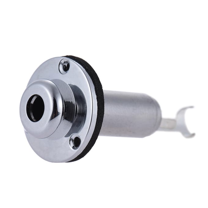 Akoestische elektrische gitaar mono eindpin eindpin jack socket plug met schroeven goud