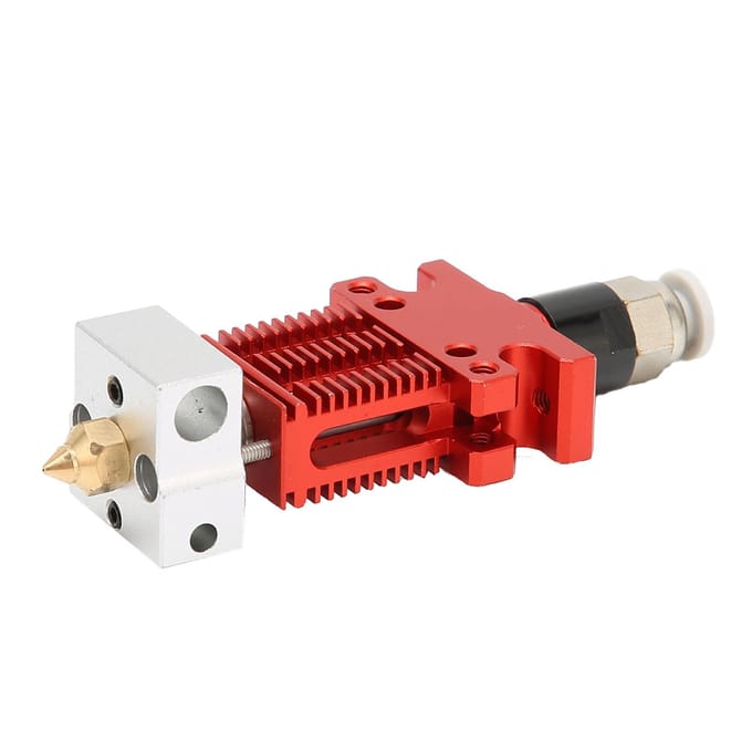 Volledig Gemonteerde Hot End Kit Efficiënte Warmteafvoersleuf Hol Ontwerp CR6 SE Extrusiekop voor white