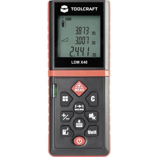 TOOLCRAFT LDM X40 Laserafstandsmeter 40 m