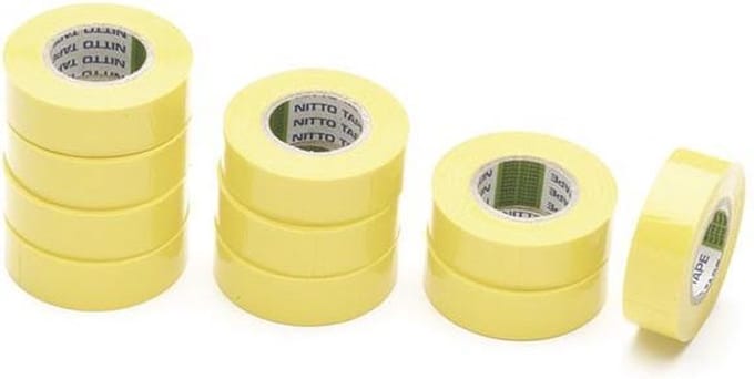 NITTO - ISOLATIETAPE - GEEL- 19 mm x 10 m