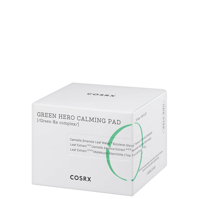 COSRX - One Step Green Hero Calming Cleaning Pad - 70pcs