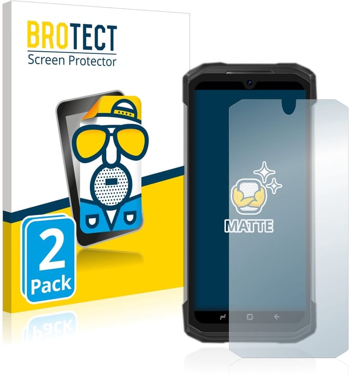 BROTECT - Screenprotector voor Doogee S98 Pro - Folie Beschermfolie matte 2 Stuks