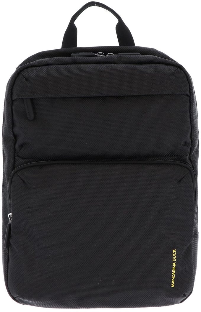 MANDARINA DUCK laptop rugzak rugzak met laptopvak Zephyr Backpack Black zwart