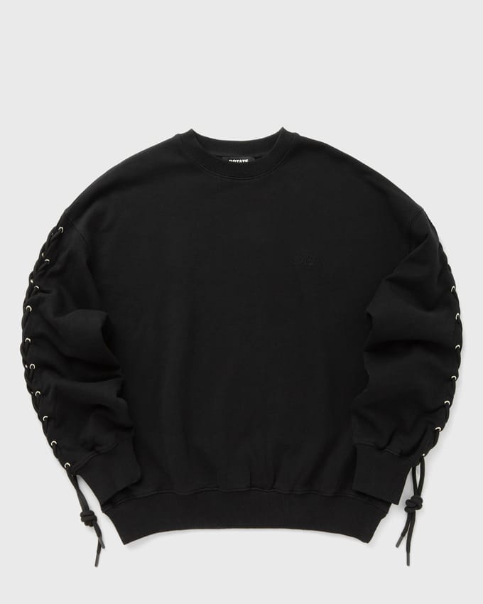 LACING CREWNECK
