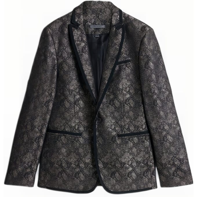 John Varvatos Slim Fir Btn Front Closure Jacket With S Almond Größe: 44 | Blazer Outlet | Herren | Braun