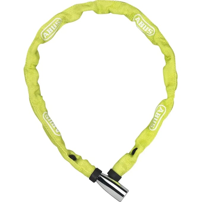 Fietsslot ABUS Kettingslot - 1500 Web - Security level 3 - limoen - 60 cm - Geschikt voor kinderfietsen