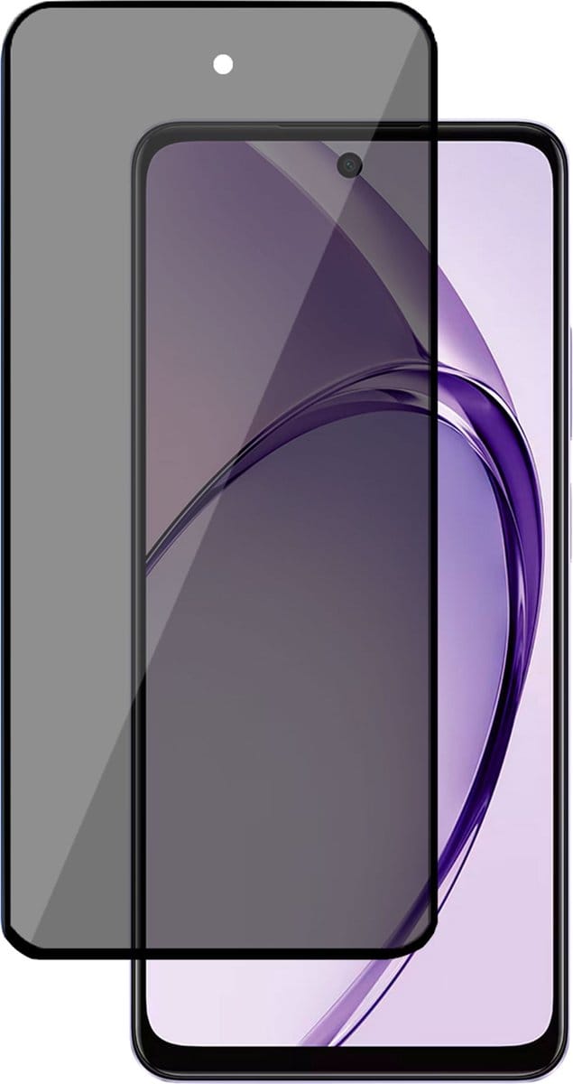 Privé Screenprotector geschikt voor OPPO A60 4G Screenprotector - Privacy Beschermglas - Privacy Proteqt+