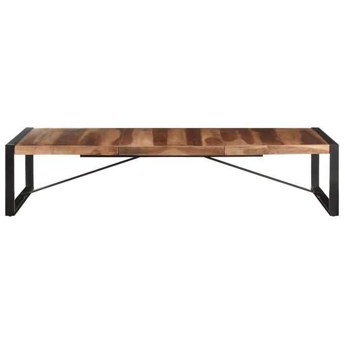 vidaXL - Salontafel - 180x90x40 - cm - massief - hout