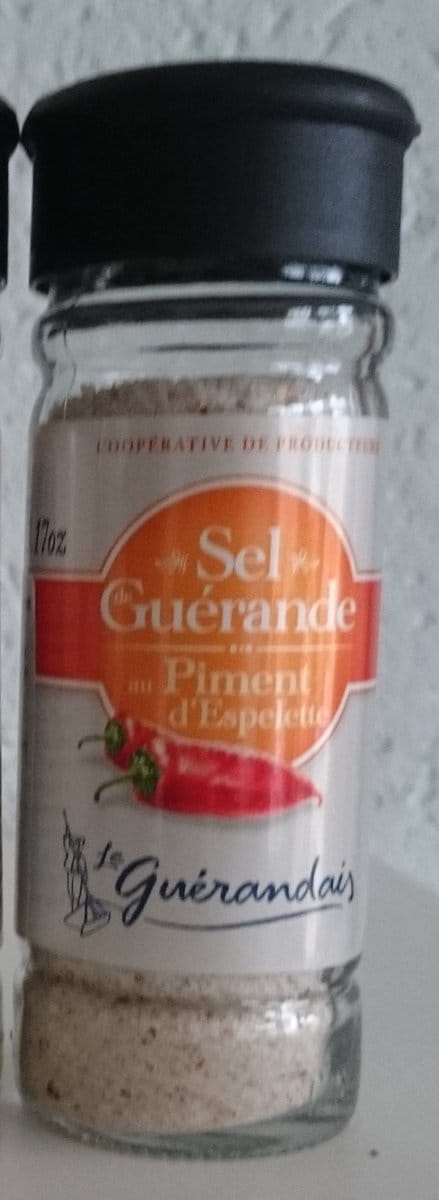 Le Guerandais grijs Keltisch zeezout met espelette peper