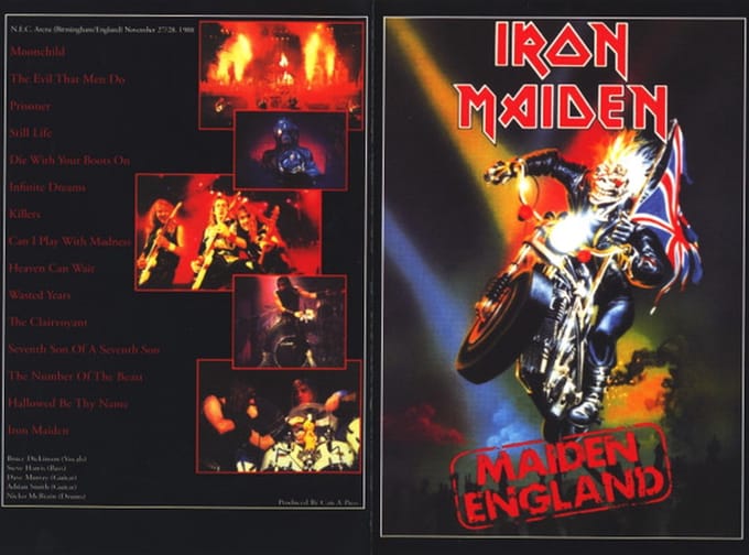 Maiden England [VHS/DVD]