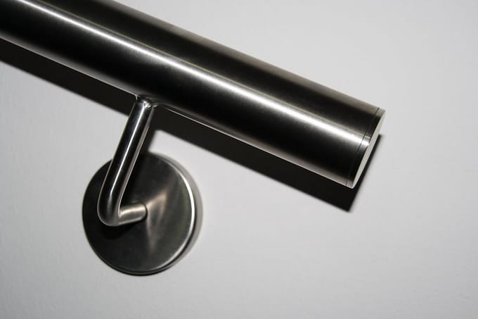 RVS Leuning 42,4 mm Diameter Gepolijst Satijn - 2700 mm Lengte