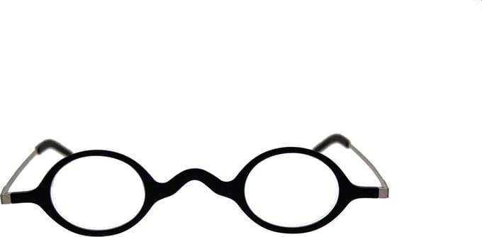 Read Eyewear CHAP07B Ultem leesbril +1.00 - Mat zwart - Aluminium
