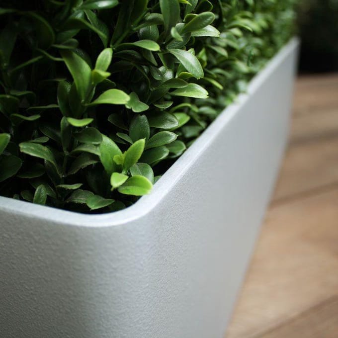 Buxus deluxe kunstheg 80x20x27cm - UV bestendig