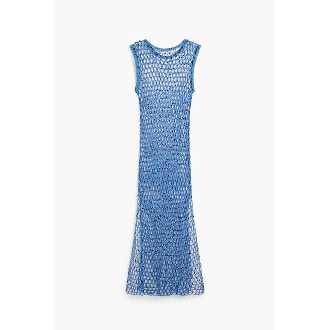 Vrouwen Net Pareo met Sequins Desigual