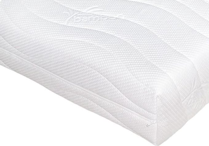 Koudschuim Bamboo matras HR55 25 cm dik 80X190
