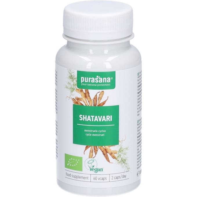 Purasana Shatavari 250mg - 60 Vcaps - BIO