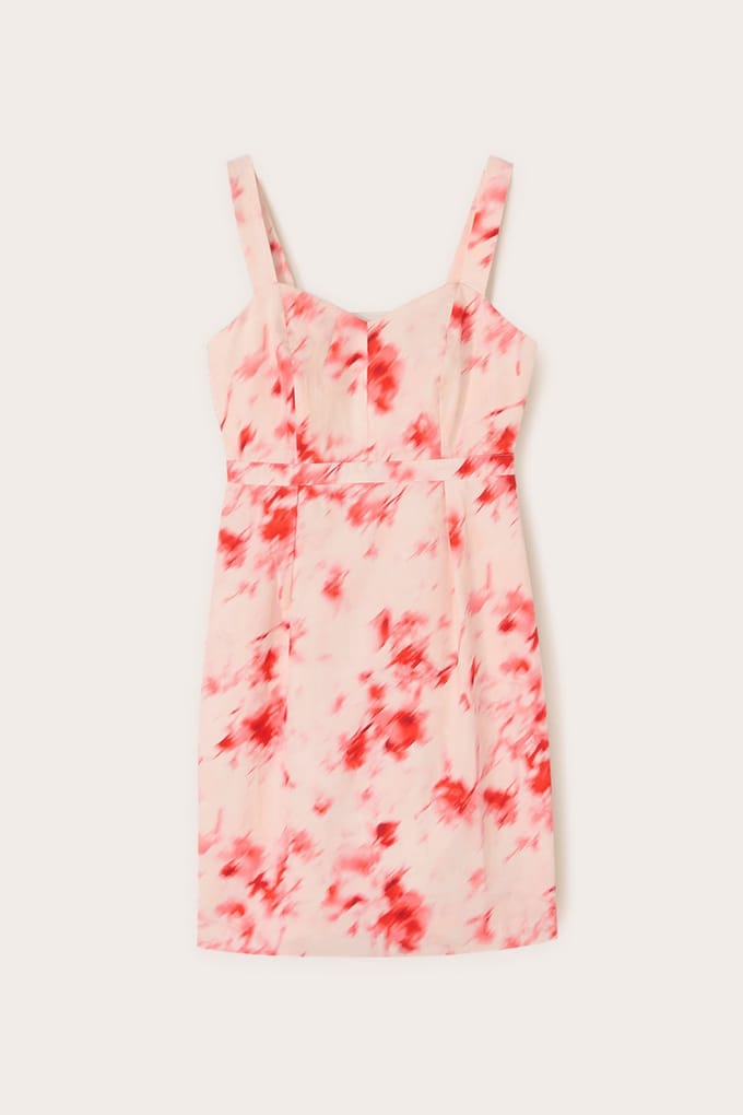 Motivi Chinè Pattern Bustier Dress Red Größe: 34 | Minikleider Outlet | Damen | Rot