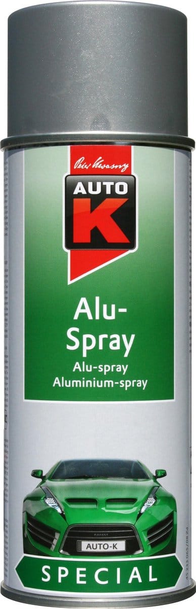 AUTO-K Alu-Spray Aluminium Zilver in Spuitbus