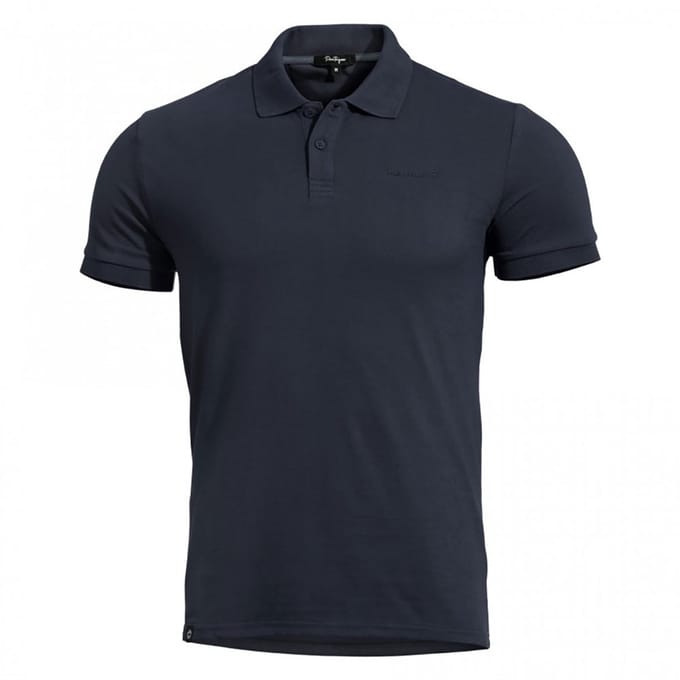 Pentagon Moth Piquet Korte Mouw Poloshirt Blauw 3XL Man