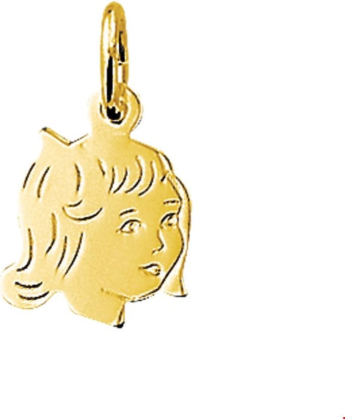 Geelgouden Bedel meisje 4018525