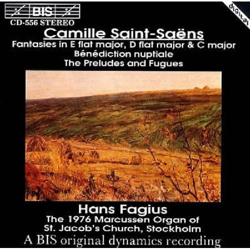 Hans Fagius - Saint-Saëns: Fantasy In E Flat Major (CD)