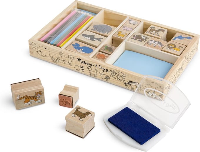 Melissa & Doug - Dierenstempels