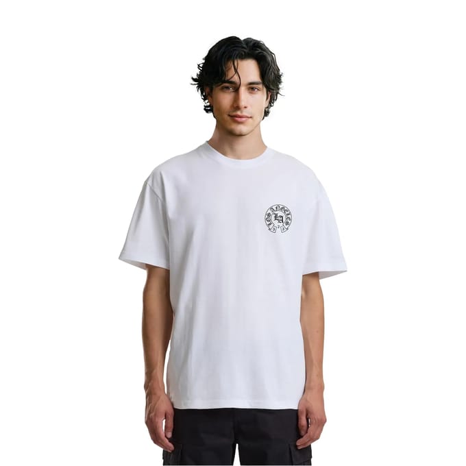 Mister Tee - LA Dynasty Oversize Heren Tshirt - L - Wit