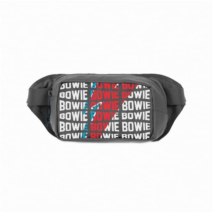 Rocksax David Bowie - Warped Schoudertas - Zwart