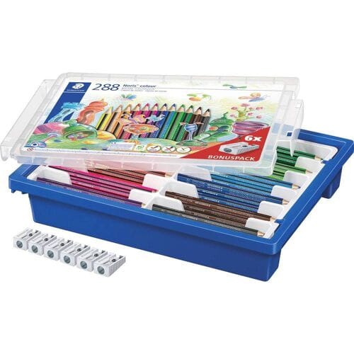 STAEDTLER Noris colour driehoekige kleurpotloden - 288 stuks