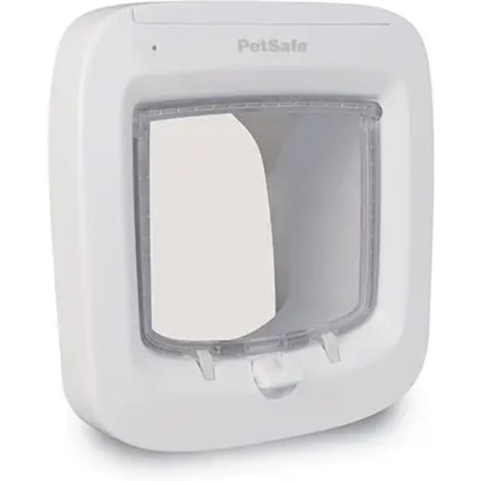 PetSafe Microchip - Wit - Kattenluik - 12,2 x 23,9