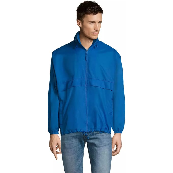SOL'S Unisex Windbreaker Surf Jacket L889 - Royal Blue 241 - S