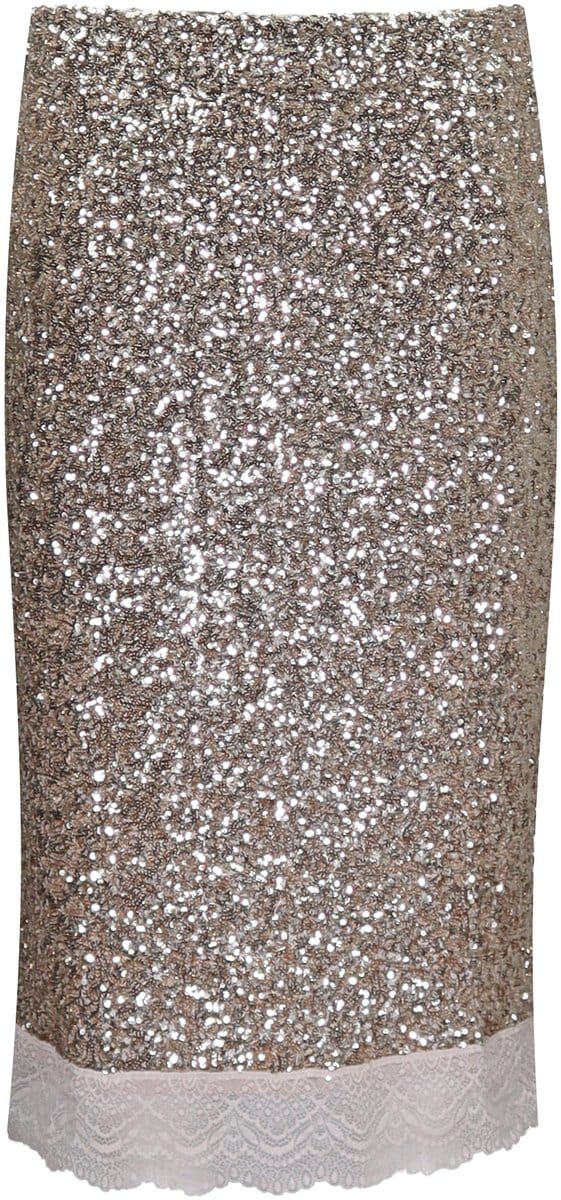 Princess goes Hollywood - pailletten midi rok - maat 42