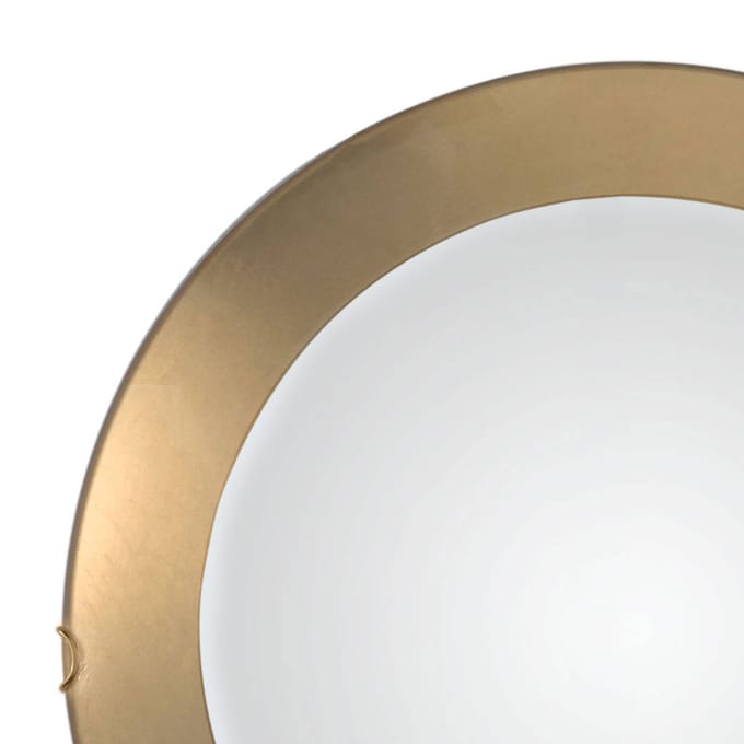 austrolux Kolarz Moon Leaf wandlamp, goud, Ø 40 cm