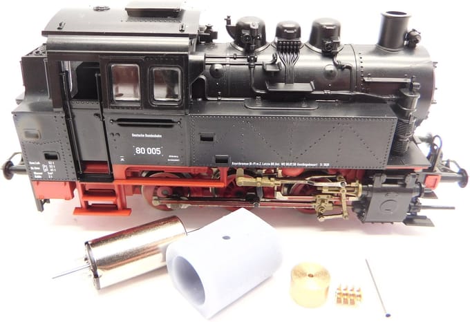 micromotor HR029C motor ombouwset voor Roco BR 80