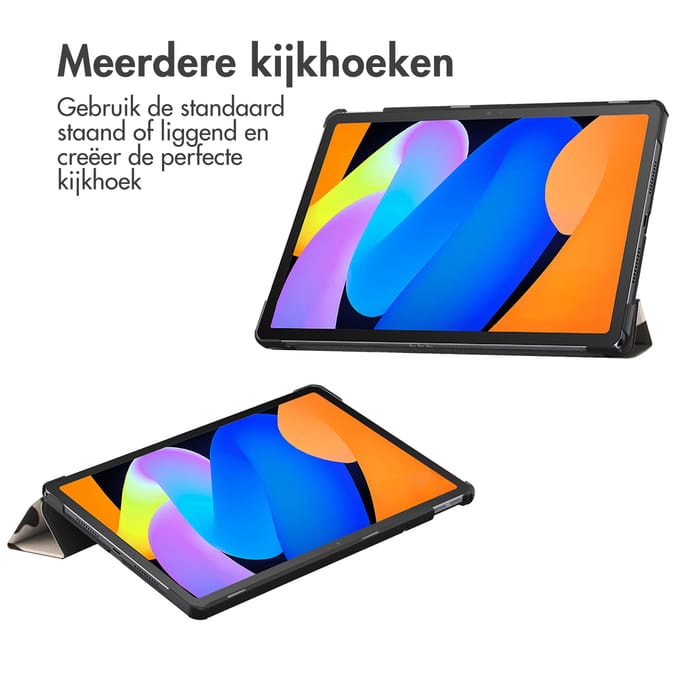 imoshion Tablet Hoes - Geschikt voor Lenovo Idea Tab - Design Trifold Bookcase
