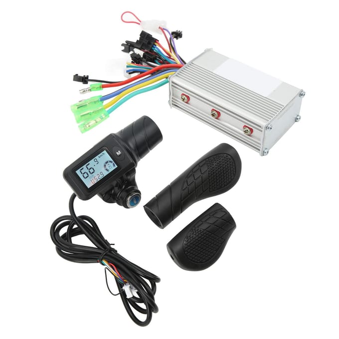 Elektrische Fiets Scooter Borstelloze Motor Controller 36V 48V 350W Borstelloze Motor Controller met 805 black