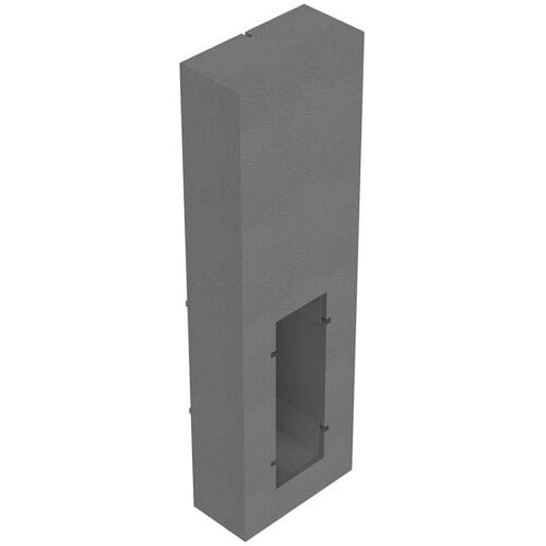 Schedel wall module for emco asis toilet brush set or waste bin VISION0068