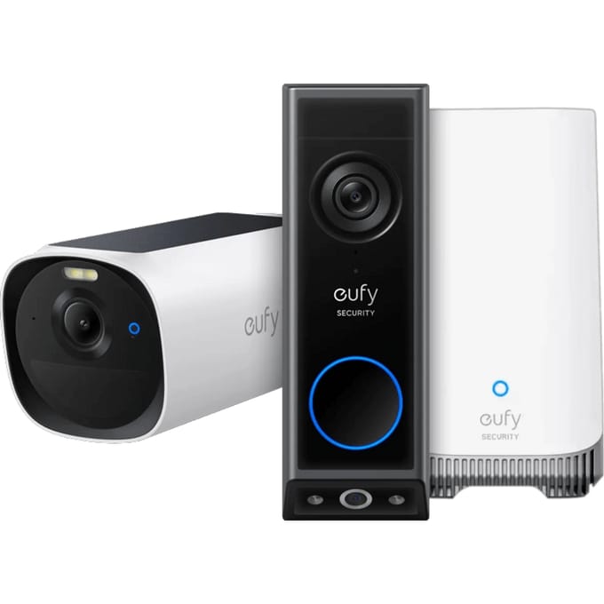 EufyCam E40 + HomeBase 3 + Video Doorbell E340