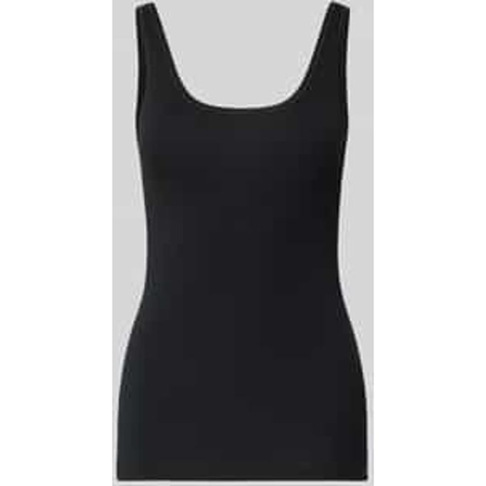 Tanktop met labeldetail in set van 2