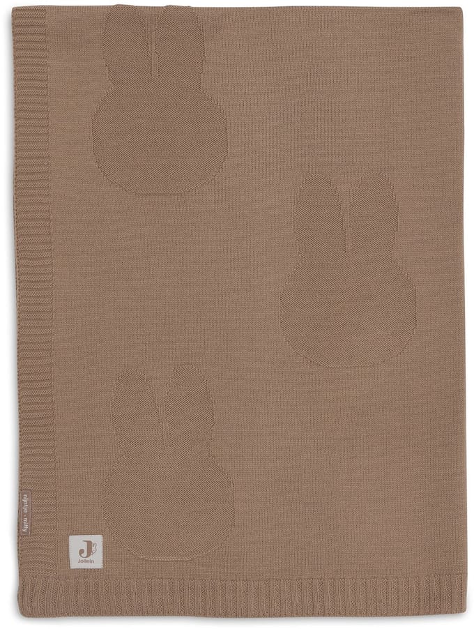 Jollein ledikantdeken Nijntje biscuit Light Sand Brown unisex