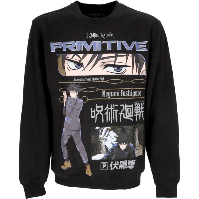 Fushiguro herenhoodie met ronde hals